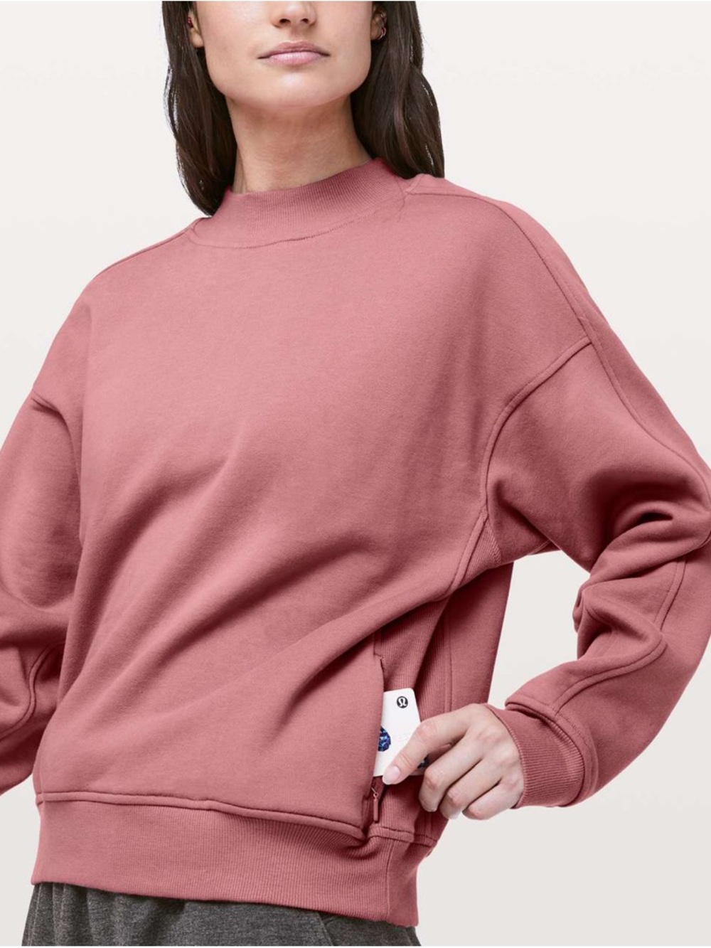 Lululemon Chill On Pullover Sweatshirt Size 8 - Picture 4 of 7